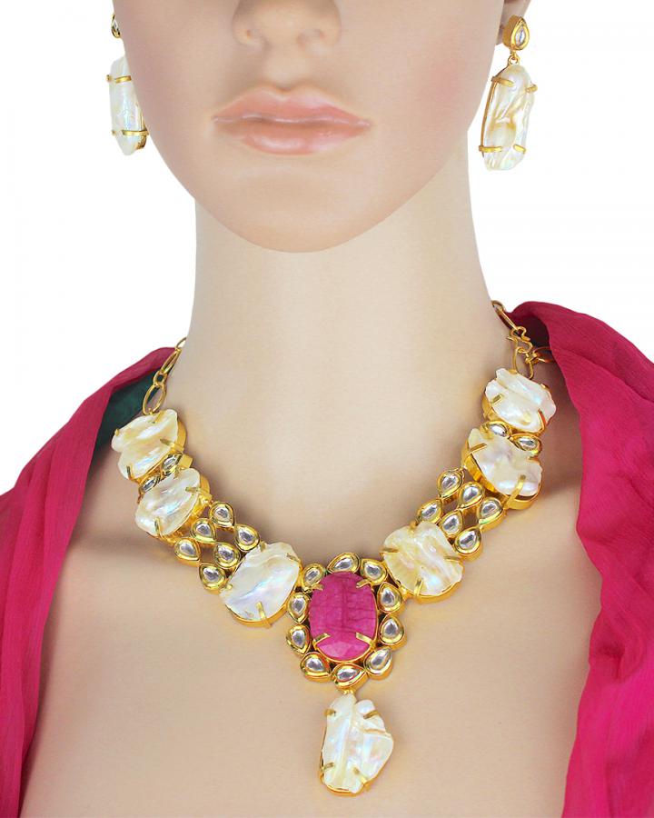Roselie Autumn Necklace Set