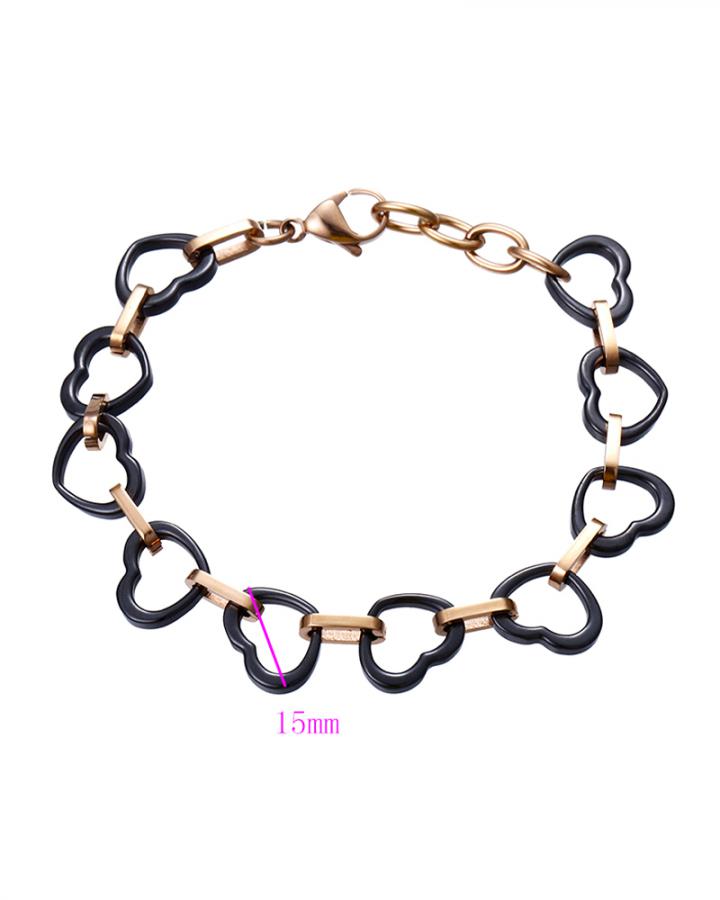 Heart Hug Chain Bracelet