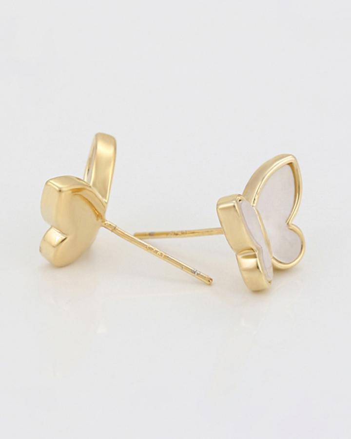  Butterfly Pearl Earring