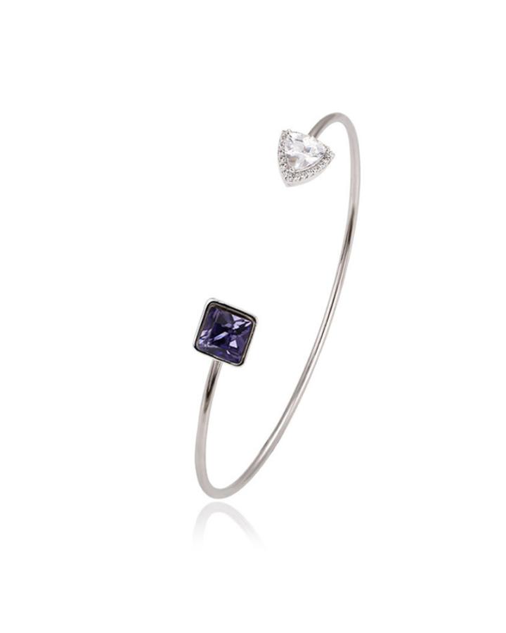 Mauve Zella Adjustable Bracelet