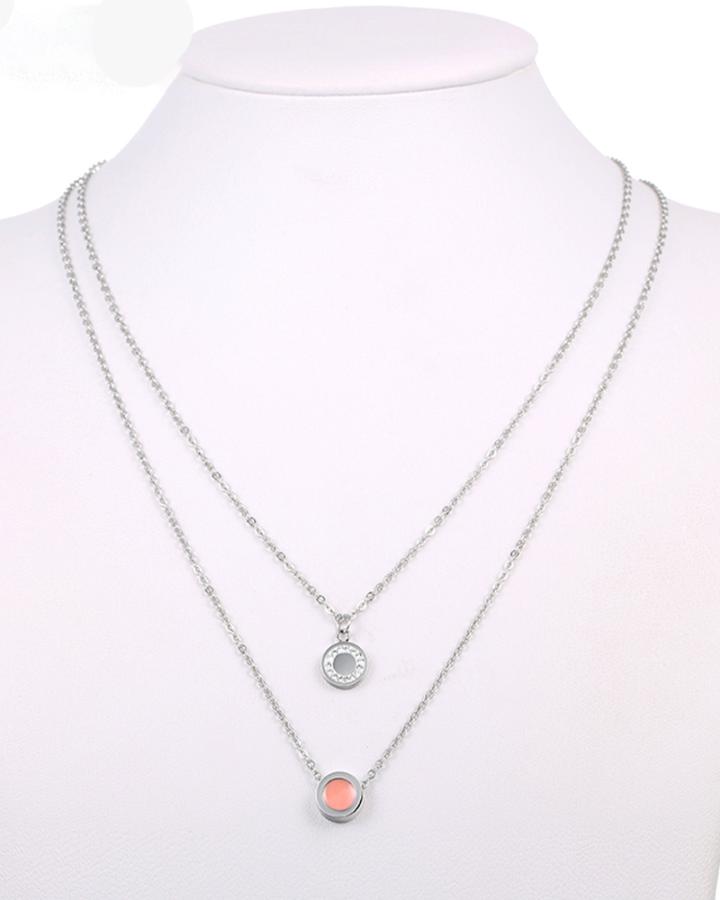 Honey Luna Stainless Steel Necklace Set