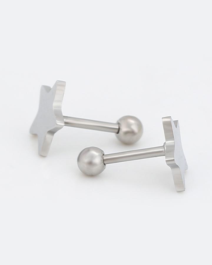Tiny Star Stainlesas Steel Stud