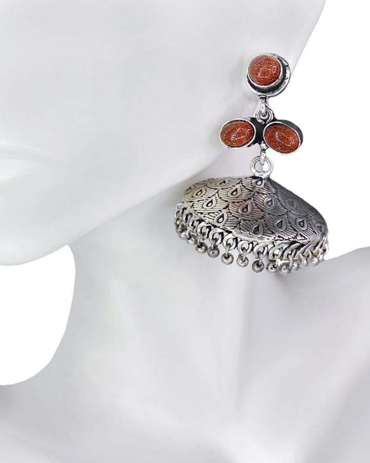 Tiger Stone Eardrops