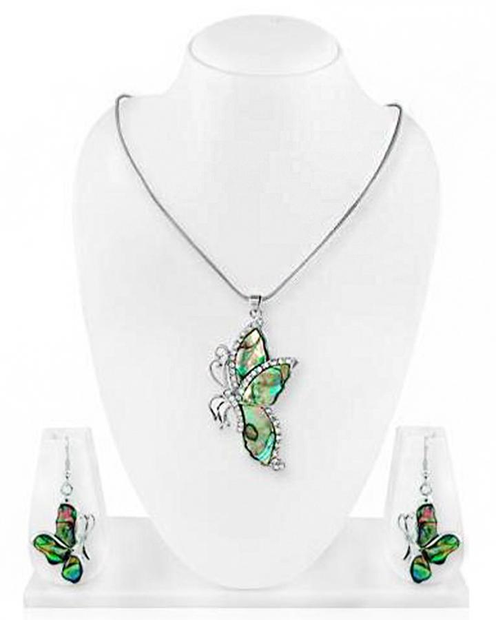 Abalone Butterfly Set