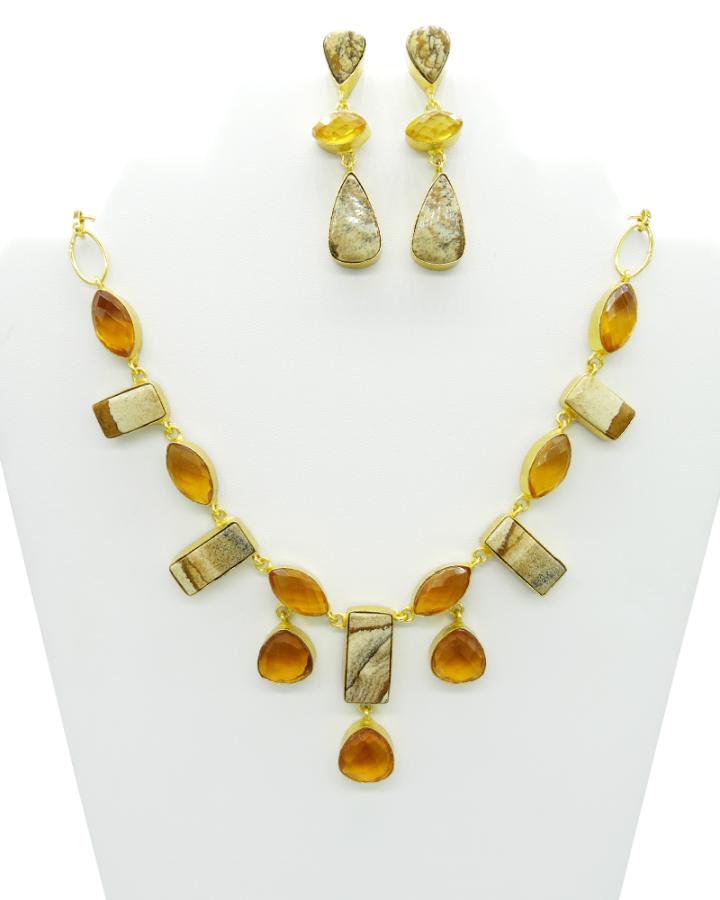Leah Forest Necklace Set