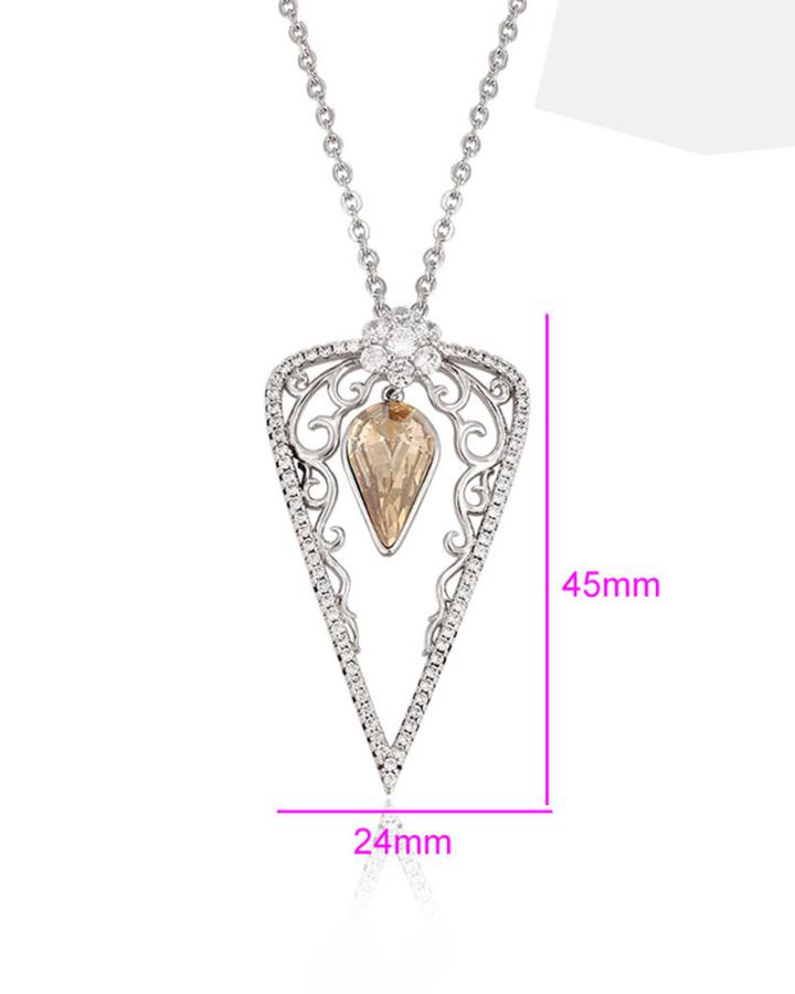 Poppy Jazy Swarovski Necklace